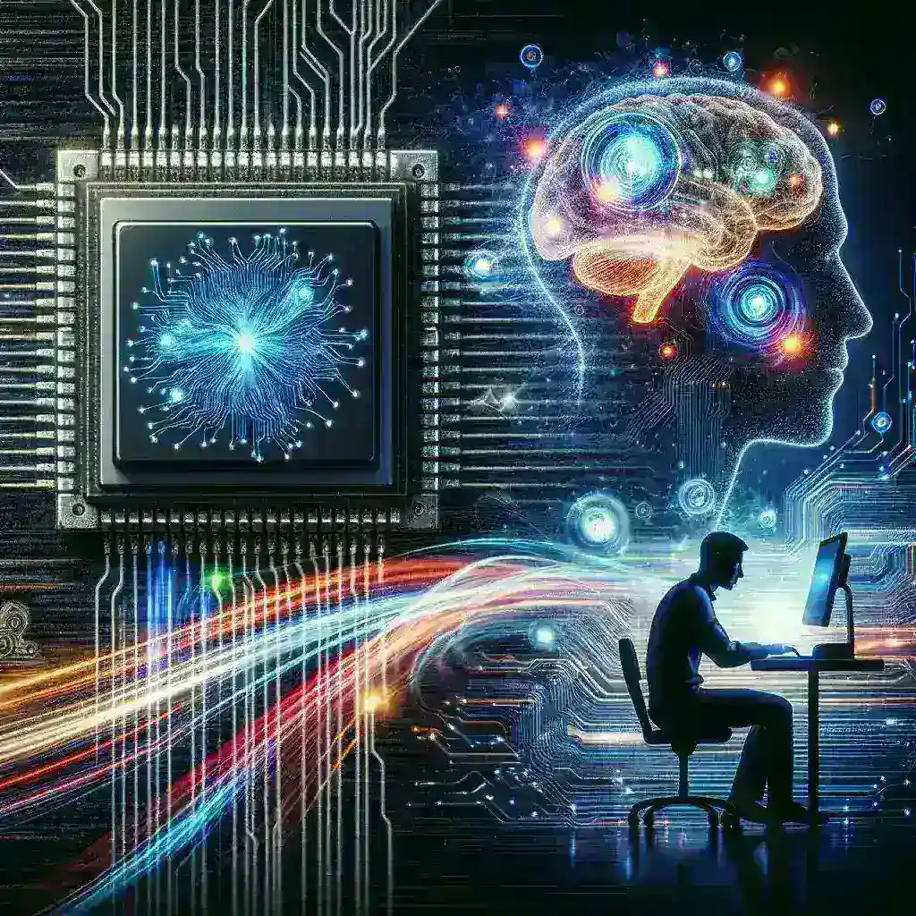 "Infographic illustrating the relationship between memory bandwidth and raw core performance in AI editing software, highlighting the importance of memory bandwidth for improved processing efficiency and faster editing capabilities."